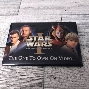 Vintage 2000 Lucas Star Wars Menace Button pinback collectable Souvenir Promo‎